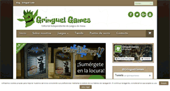 Desktop Screenshot of gringuelgames.com